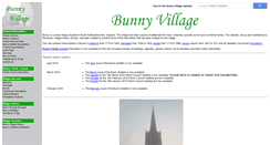 Desktop Screenshot of bunnyvillage.org.uk